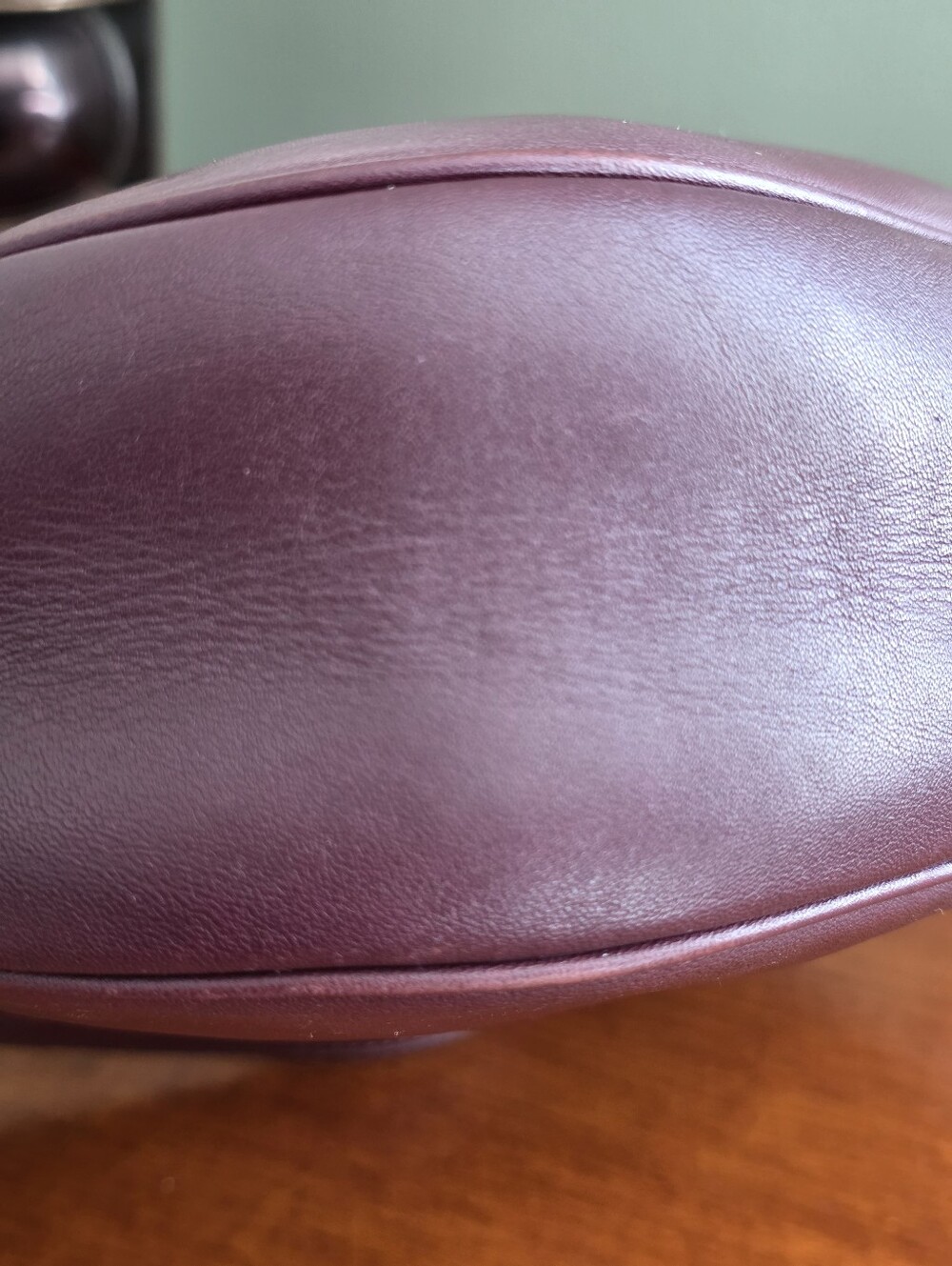 Coach 21025E Mae Hobo Oxblood Leather Shoulder Crossbody Bag - Picture 9 of 16